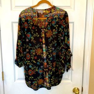 Figuerca&flower Top Sz L